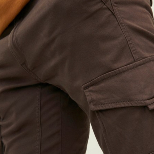 Jack & Jones - 12212145 JPSTPAUL JJFLAKE AKM 542 MULCH SN MULCH Marrón
