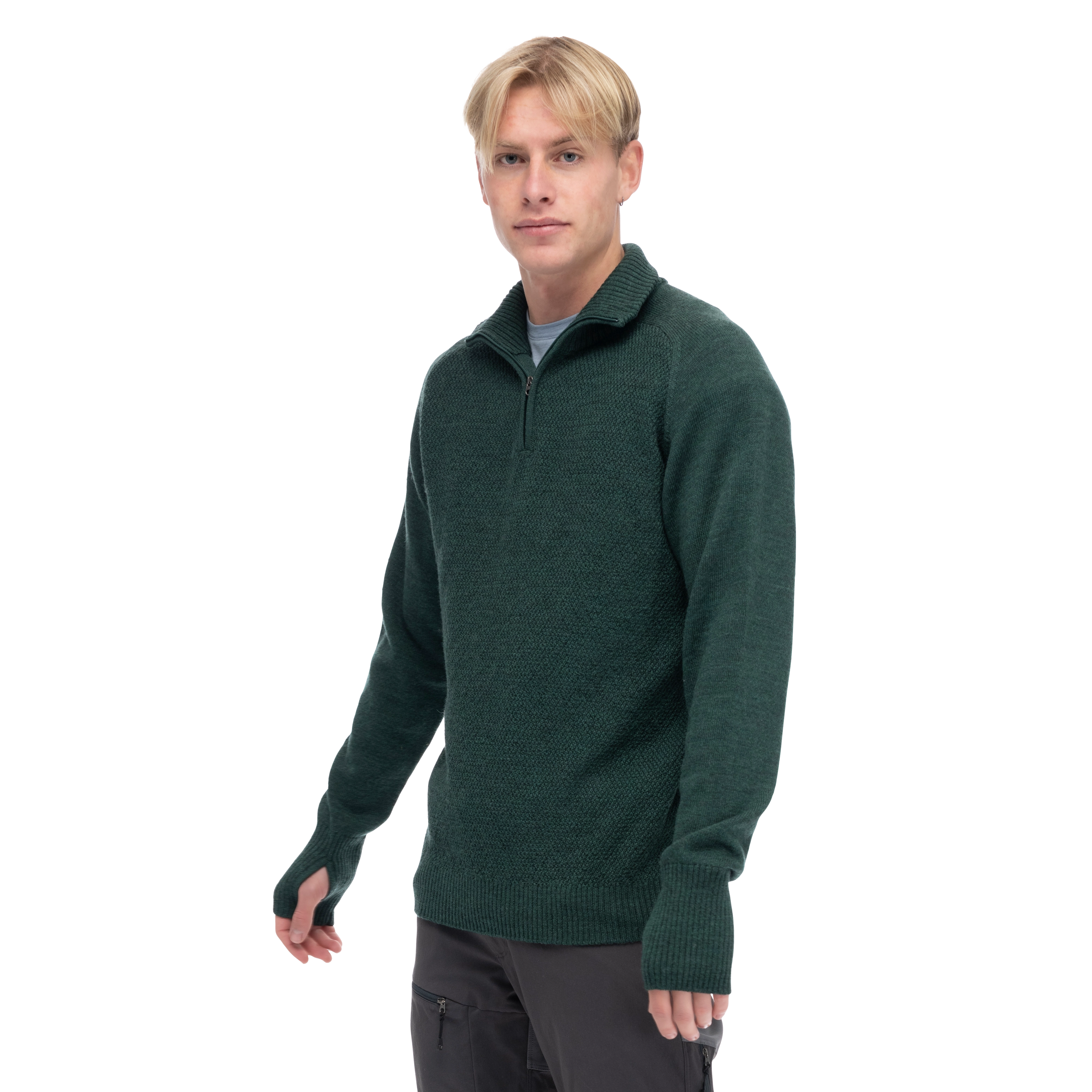 Ulriken Light Merino Jumper Men Duke Green