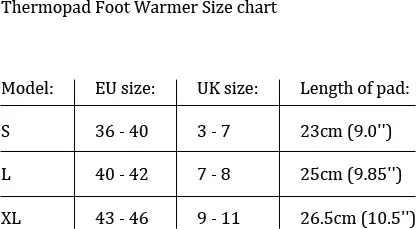 Thermopad Fodvarmer - Alpinski | SkatePro