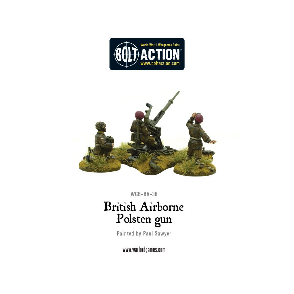 Bolt Action - British Airborne - Polsten Gun