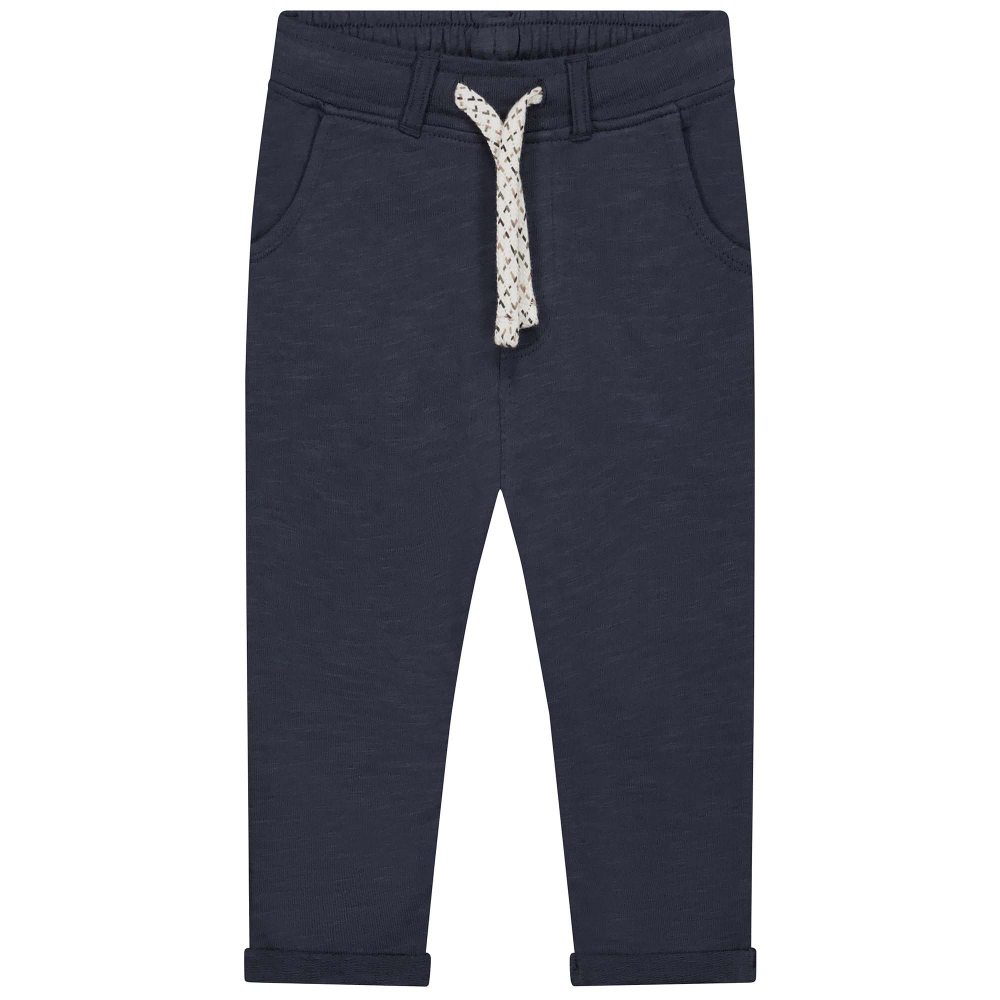Prénatal peuter broek  effen blauw