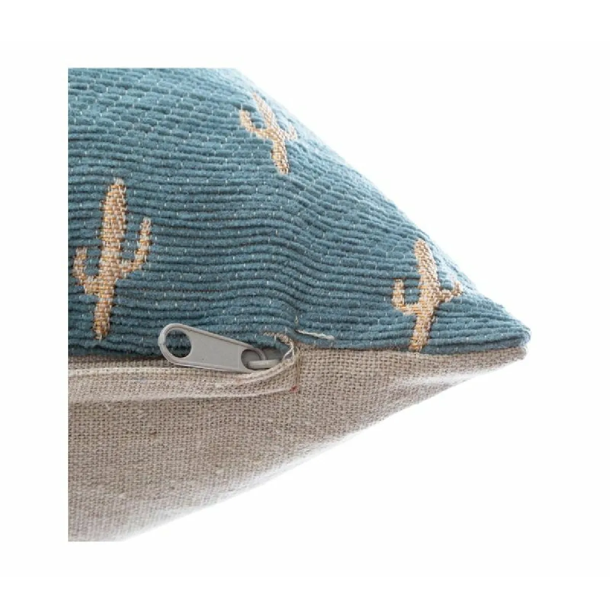 but Housse de Coussin CACTUS 40x40 Bleu