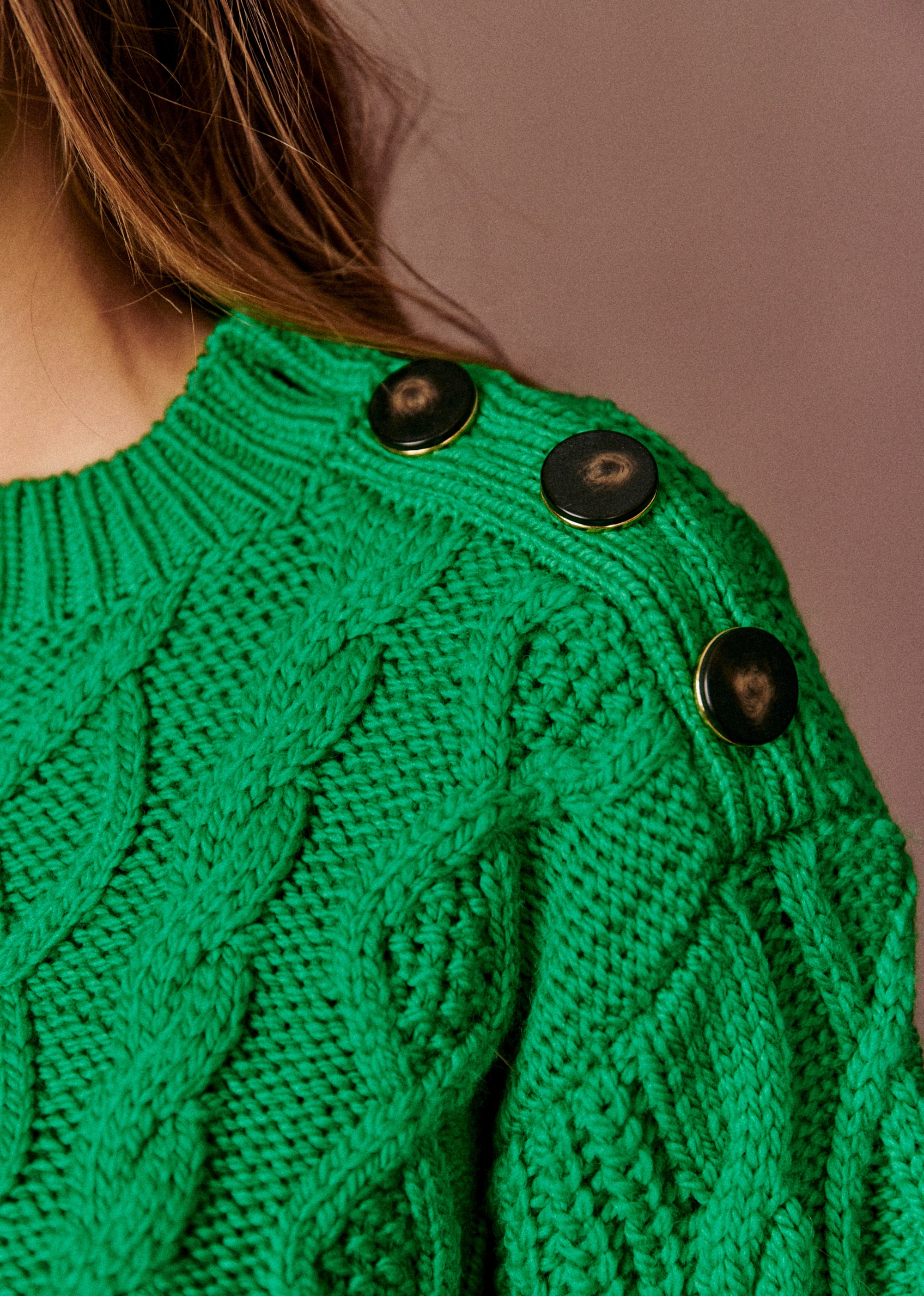 Pull James - Vert Flash - E-SHOP/MAILLE 5905419