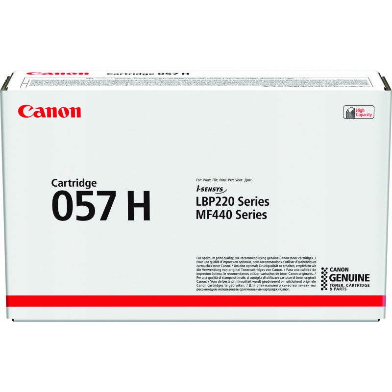 Toner Canon 057H  noir pour imprimante laser