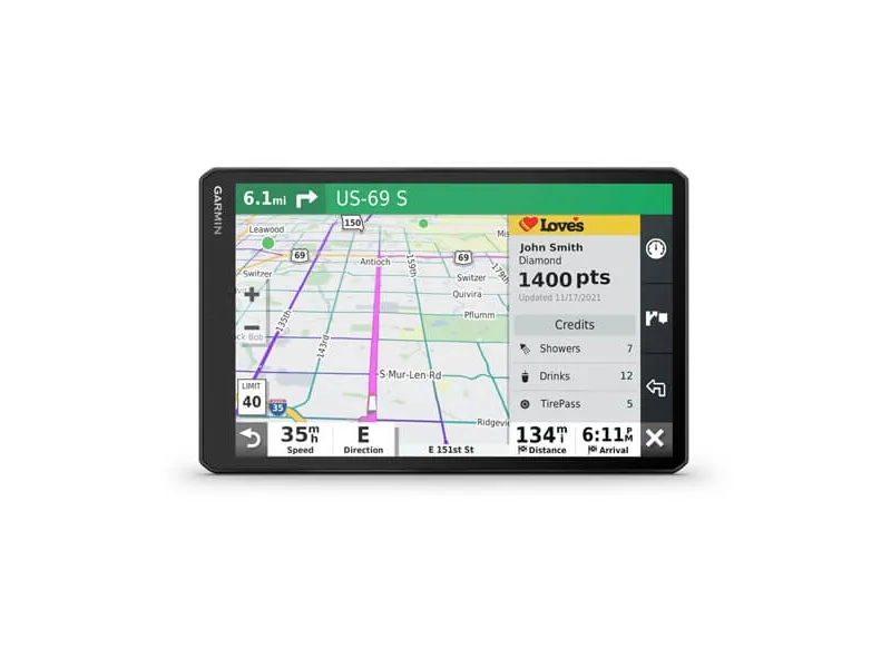 Garmin dezl LGV1010 MT-D - GPS navigator - automotiv widescreen
