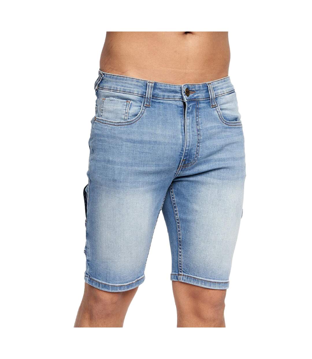 Crosshatch - Short CARPENTER - Homme (Bleu semi-délavé) - UTBG683