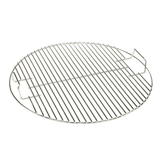 Grille de cuisson pour barbecue 47 cm en acier - D.44,5 cm