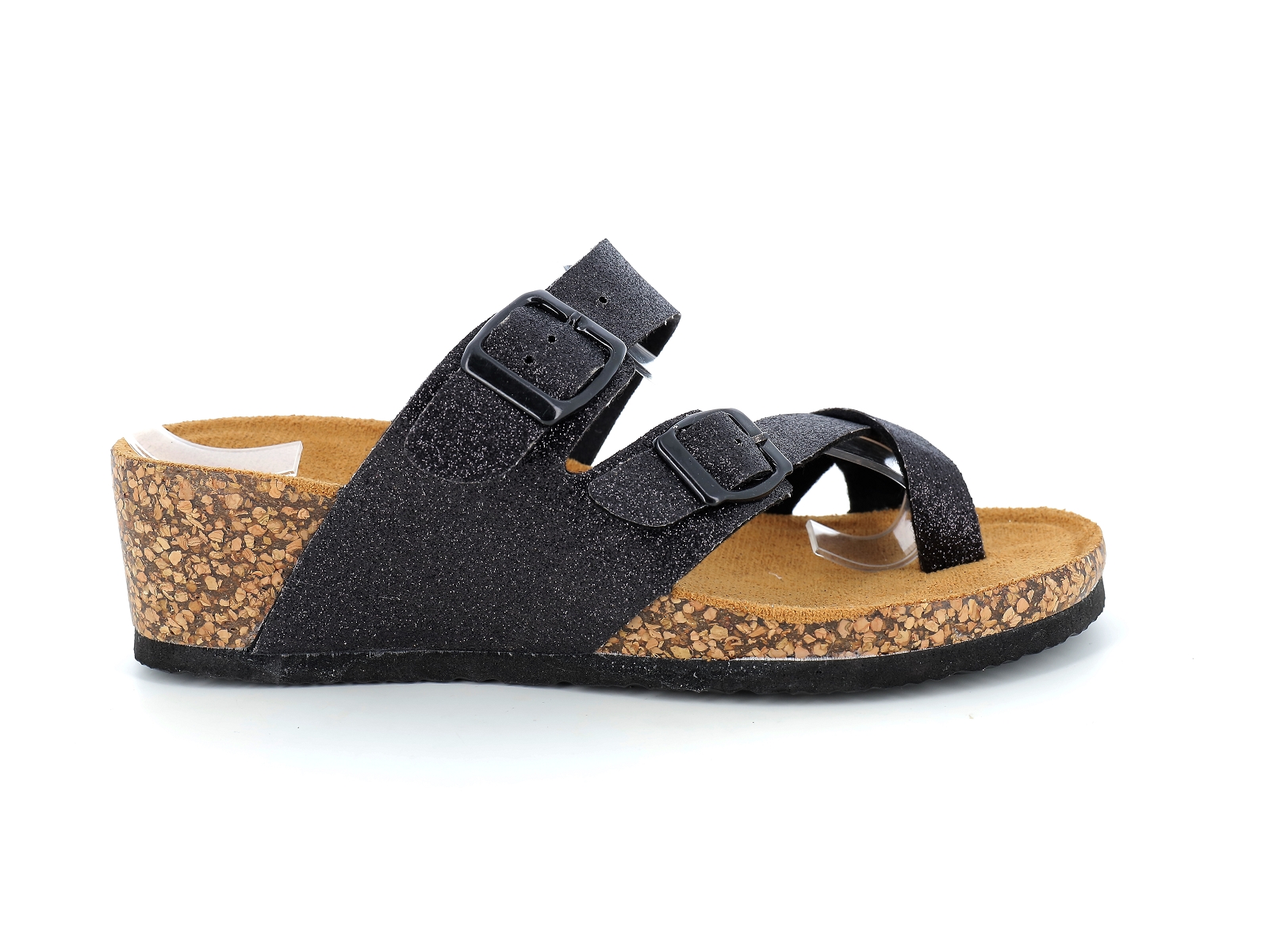 F brand-B837053 Synthétique Noir
