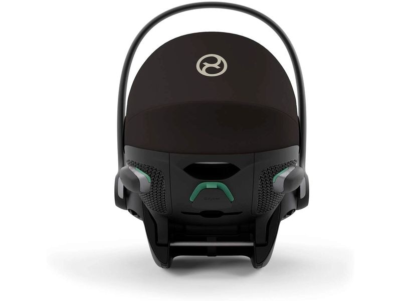 CYBEX Gold Babyschale Cloud G i-Size Magic Black Babyschale nach i-Size-Norm mit Liegefunktion und linearer Seitenaufprallschutz-Technologie
