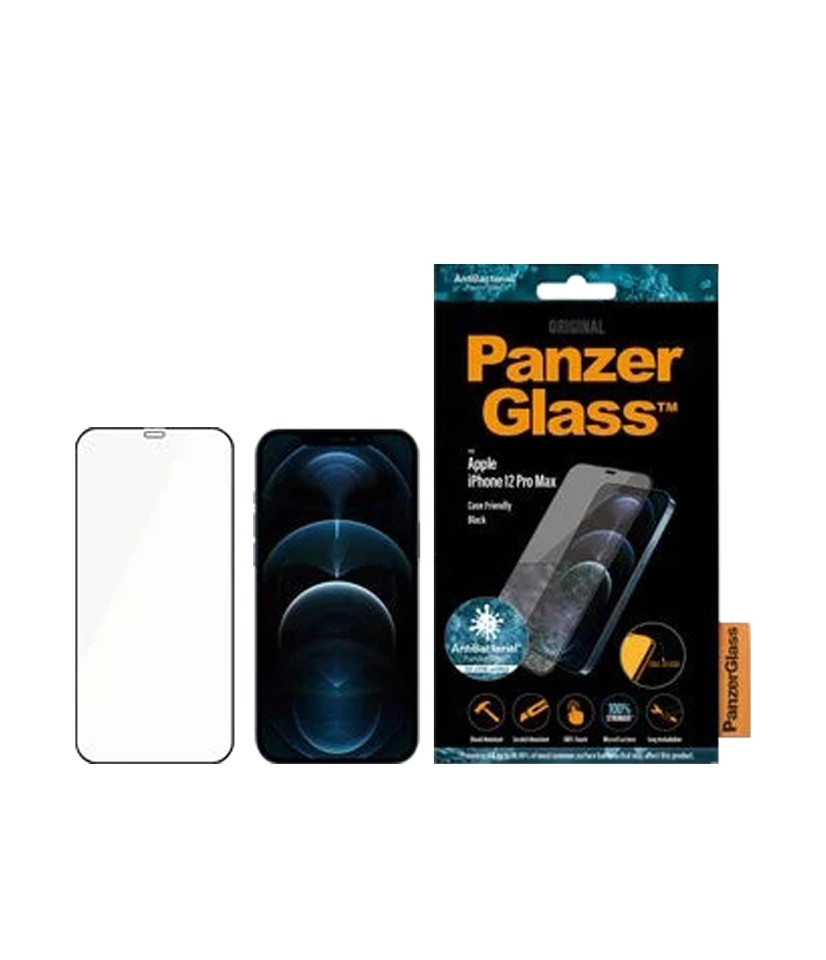 PanzerGlass - iPhone 12 Pro Max (CF), Black (AB)