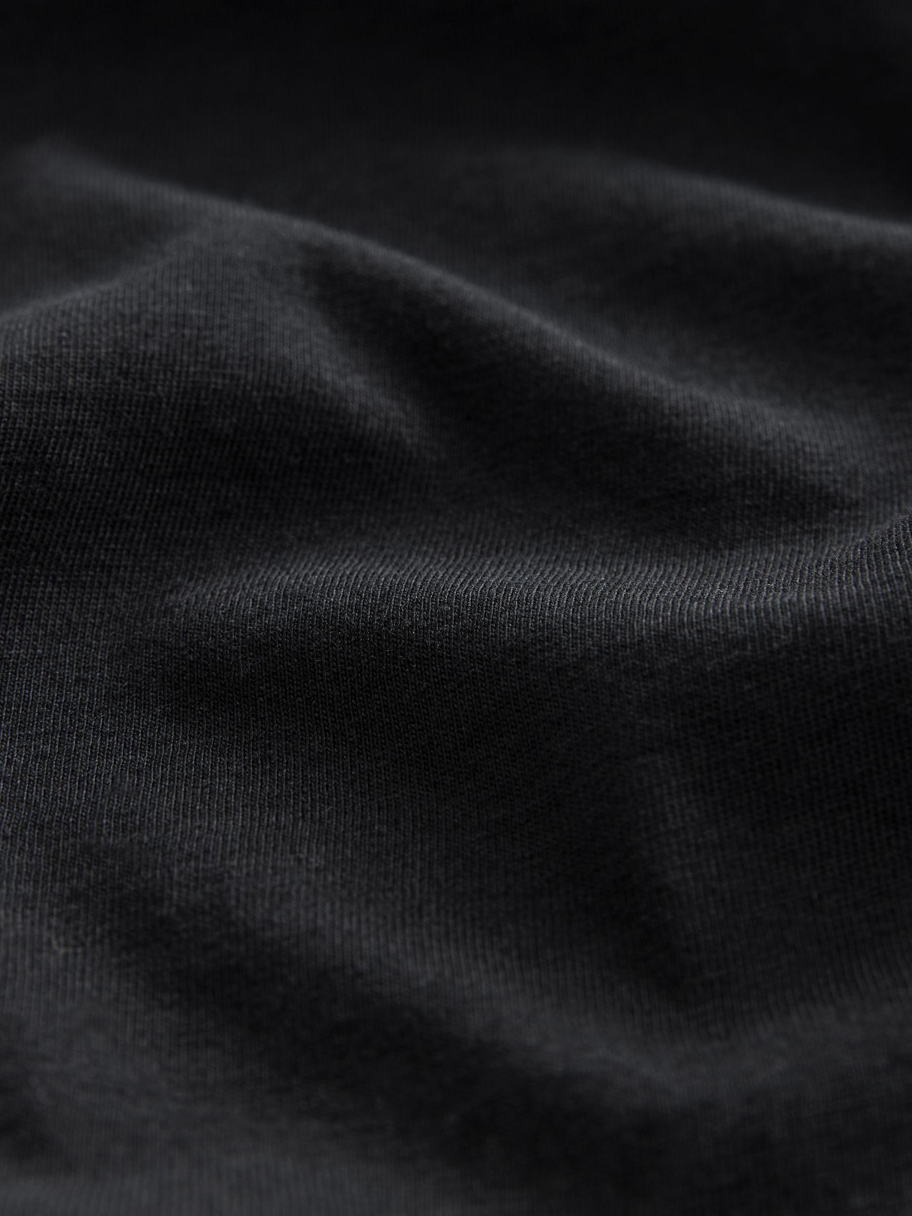 Zwart - Normale Pasvorm - Essential katoenen T-shirts verpakking van 6