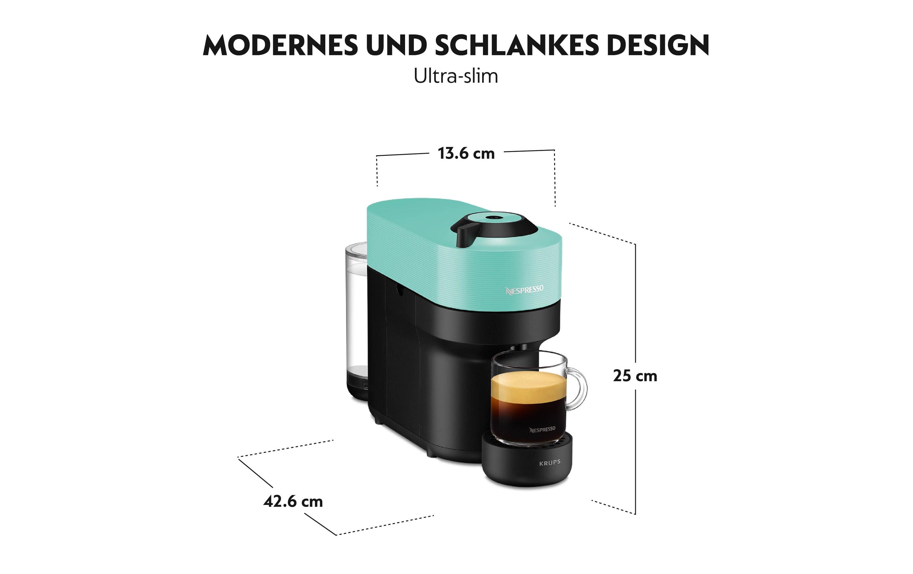 Kaffeemaschine Nespresso Vertuo Pop XN9204 Aqua MintKaffeemaschine