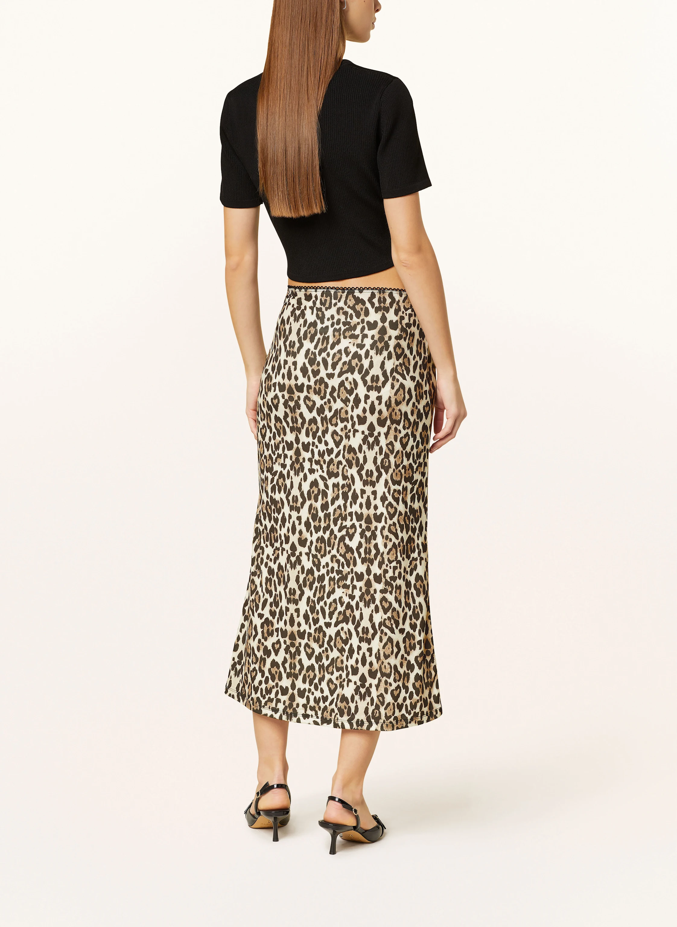 gina tricot Satinrock