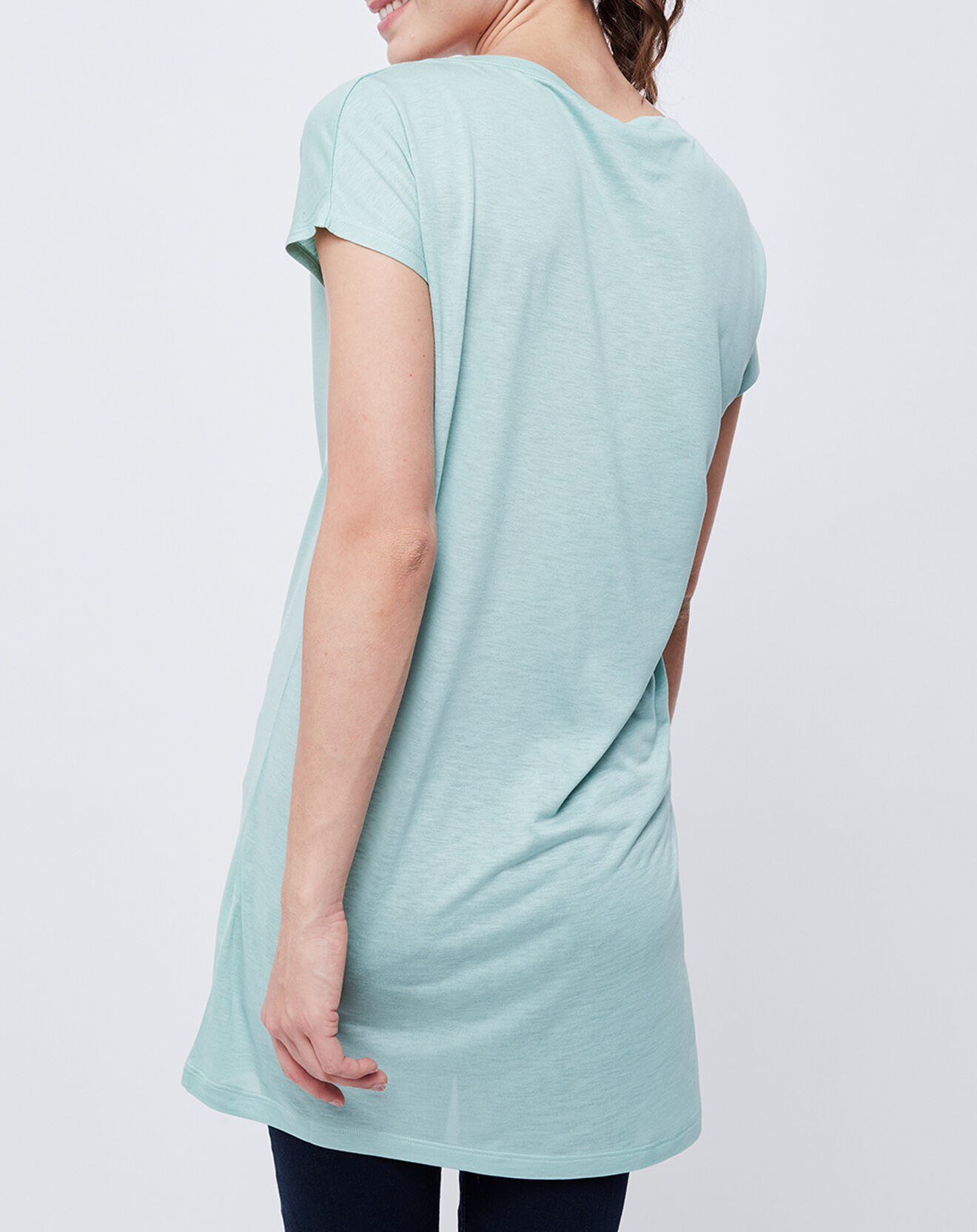 John Galliano T-Shirt imprimé vert d'eau/multicolore