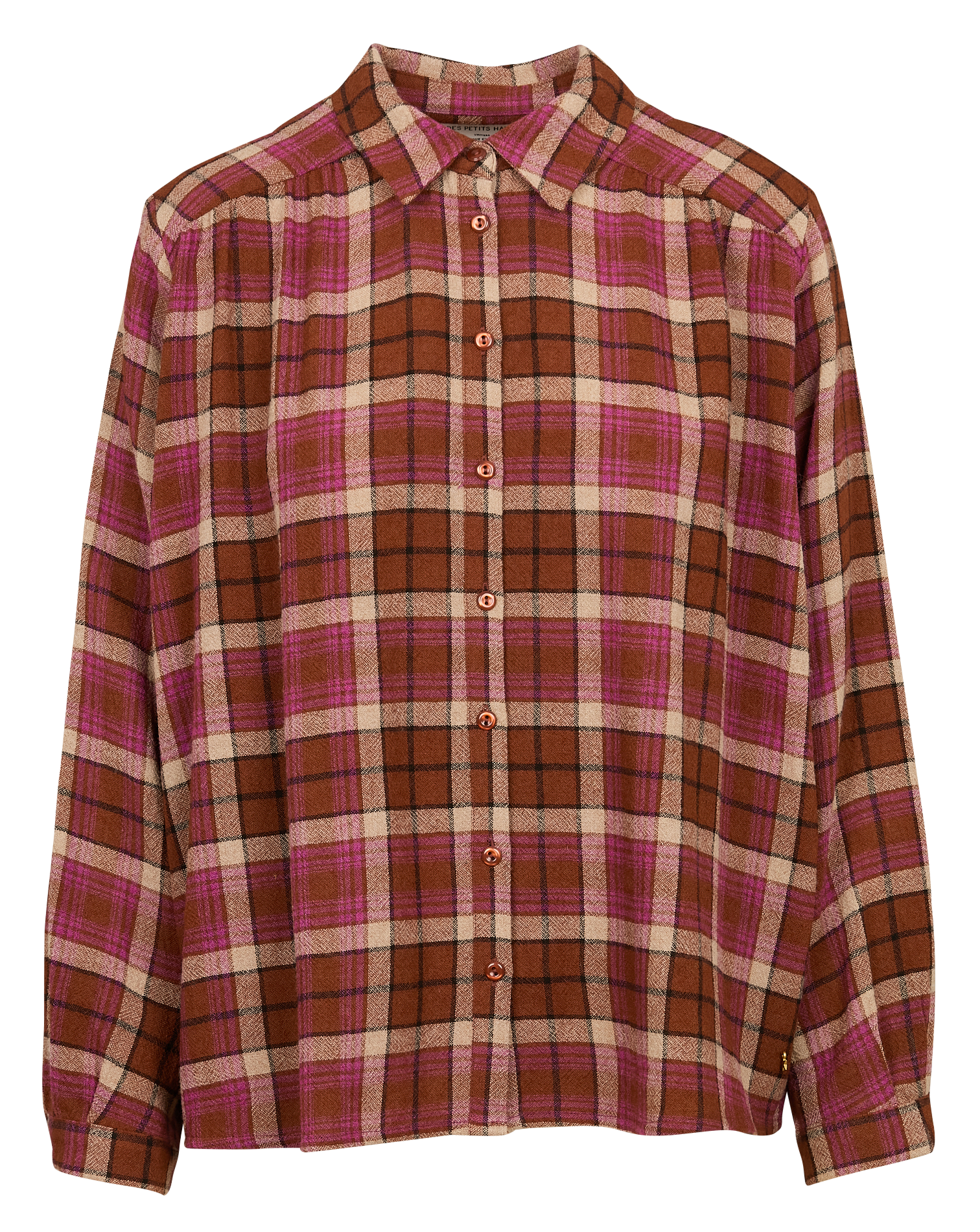 VIONI - Chemise col classique à carreaux | Multicolore