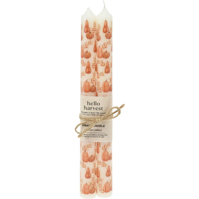 2 Dinnerkerzen - Hello Harvest - 2-er Set