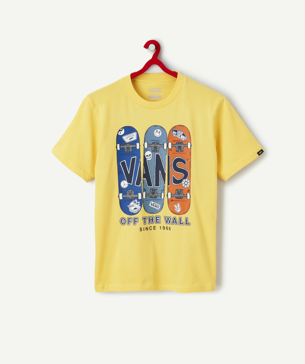 VANST-SHIRT MANCHES COURTES BOARDVIEW JAUNE