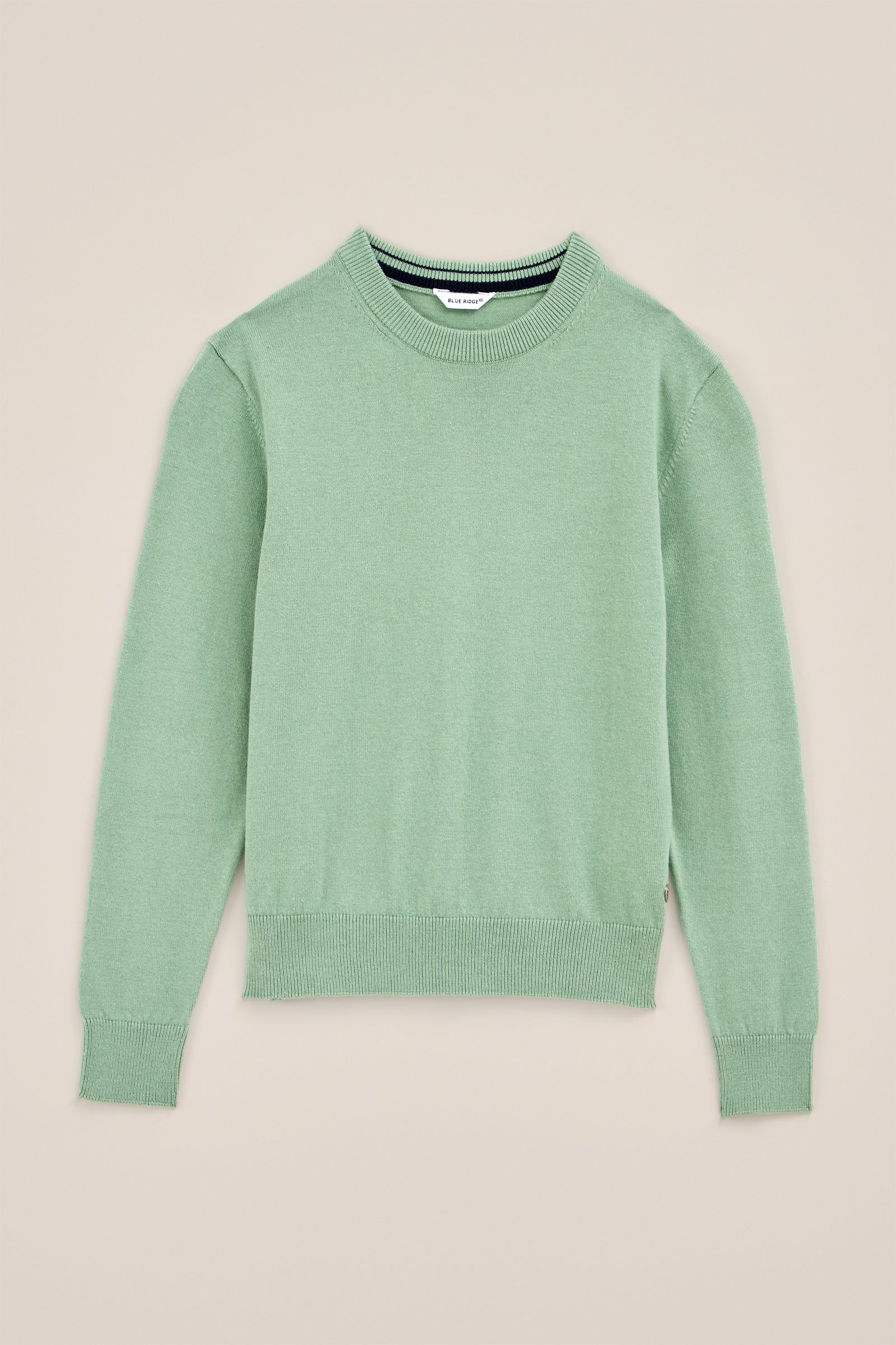 Jongens fijngebreide trui WE Fashion Pastelgroen