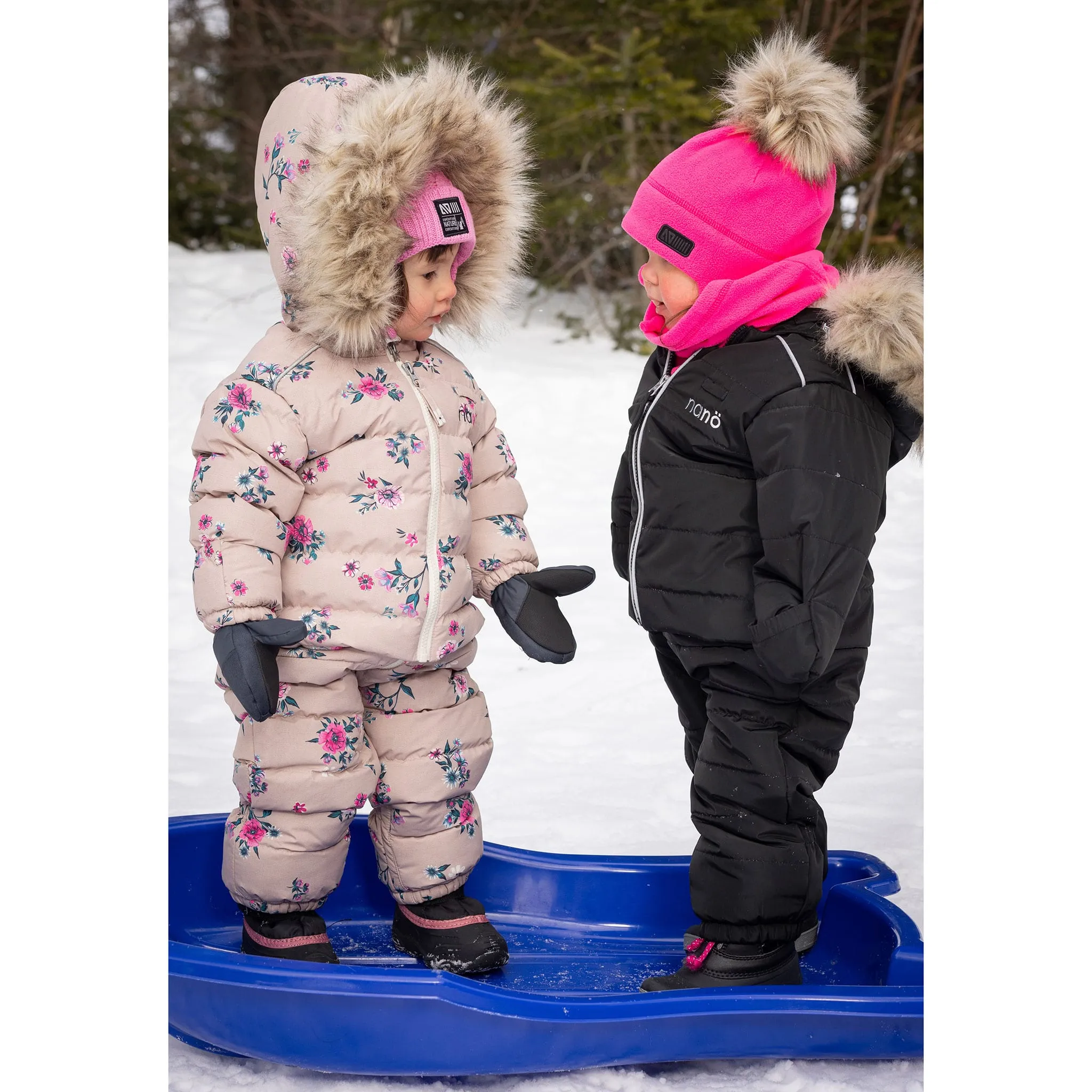 Nanö Tuque Pompon Unie Polar 12-24mois
