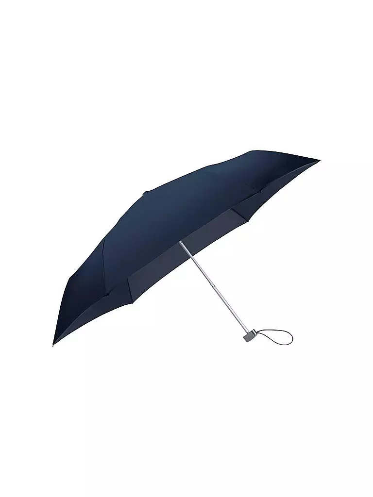 SAMSONITE Regenschirm - Taschenschirm Rain Pro Manual Flat blue blau