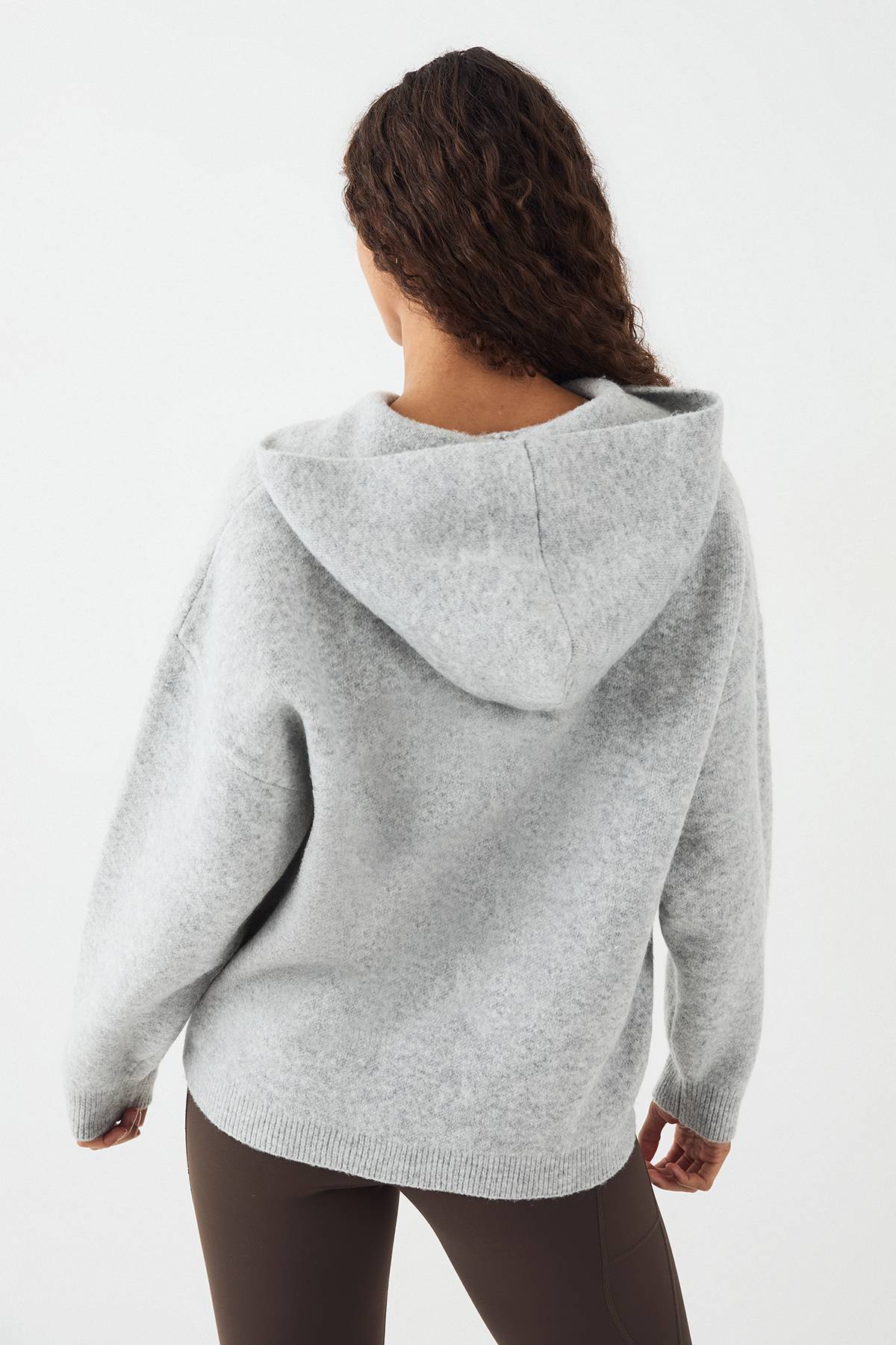 Sweat à Casynthétiqueche Oversize Tricoté DSGN Studio
