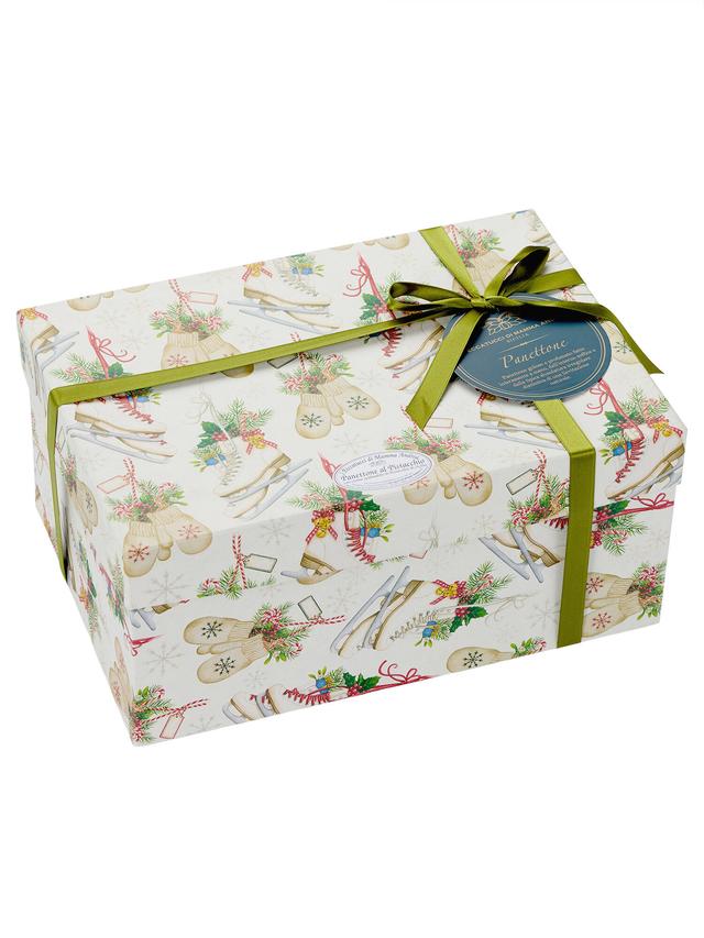 Sizilianischer Panettone + Pistazien-Creme