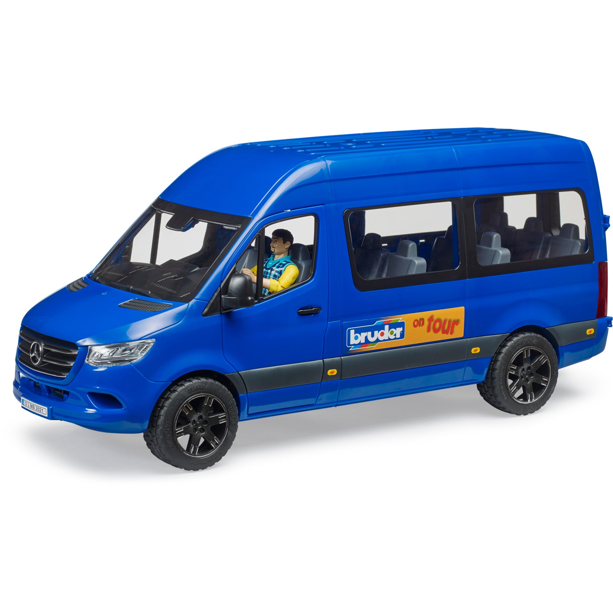 bruder Modellfahrzeug Mercedes Benz Sprinter Transfer mit Fahrer