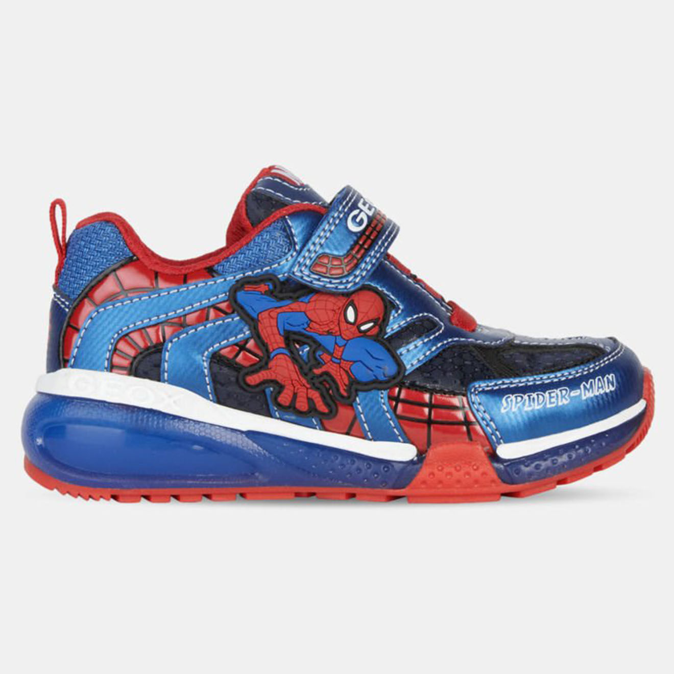 Geox Baskets Bayonyc Spider-Man Geox x Marvel bleu/rouge