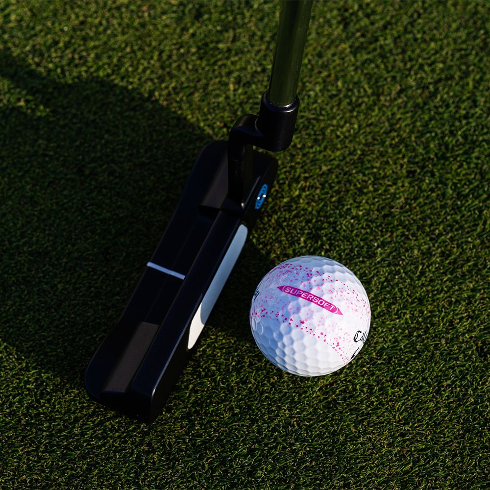 Supersoft Splatter 360 Golfball Rosa