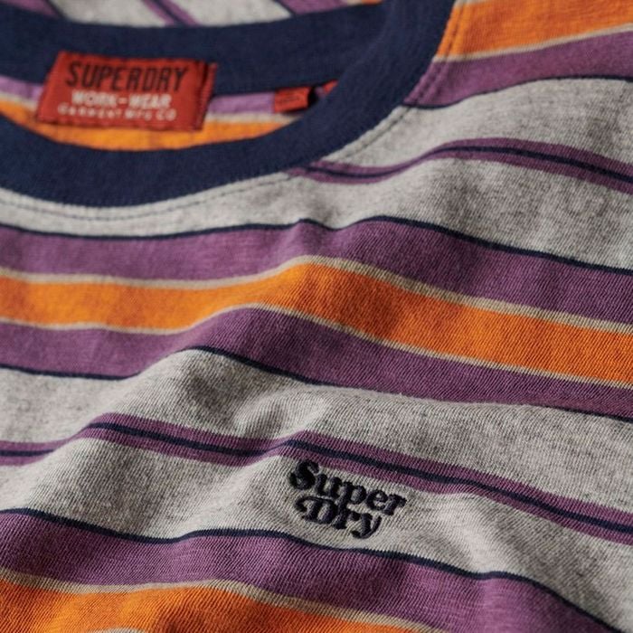 Superdry Relaxed Stripe Shirt Heren