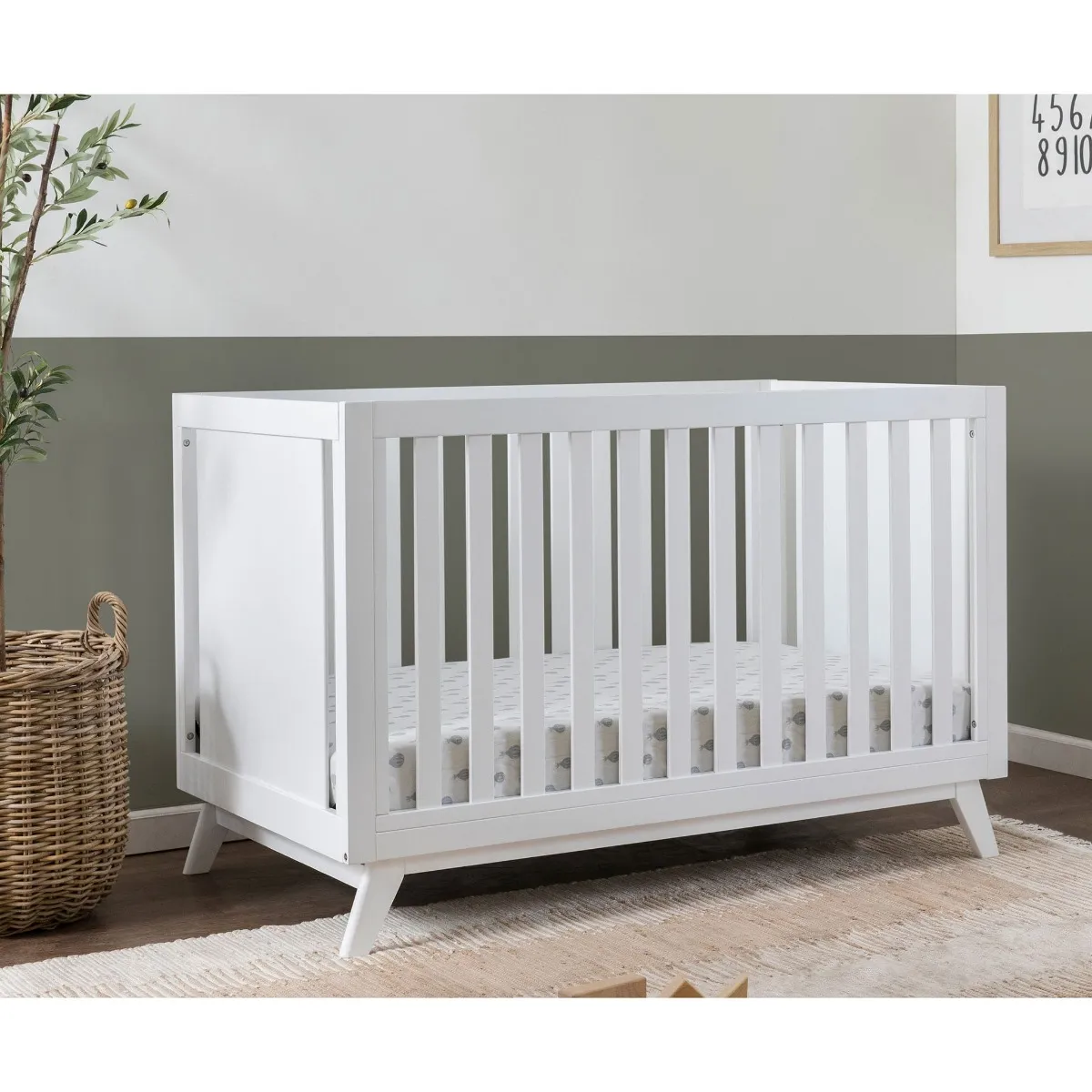 DaVinci Couchette Convertible 3-en-1 Otto - Blanc