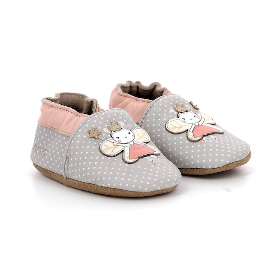 Chaussons Fancy Girl   Gris clair        de               Robeez