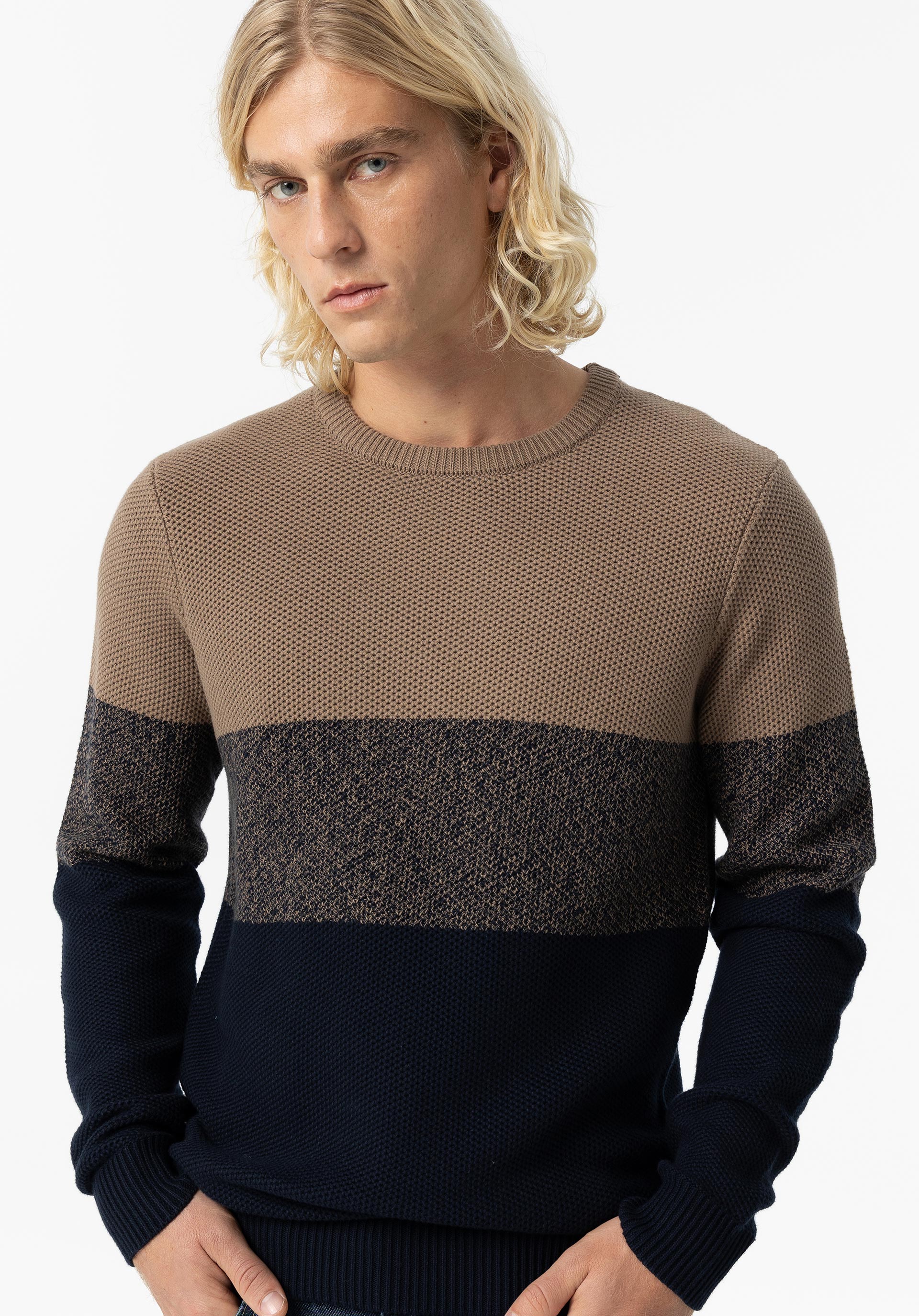 Camisola de Malha às Riscas