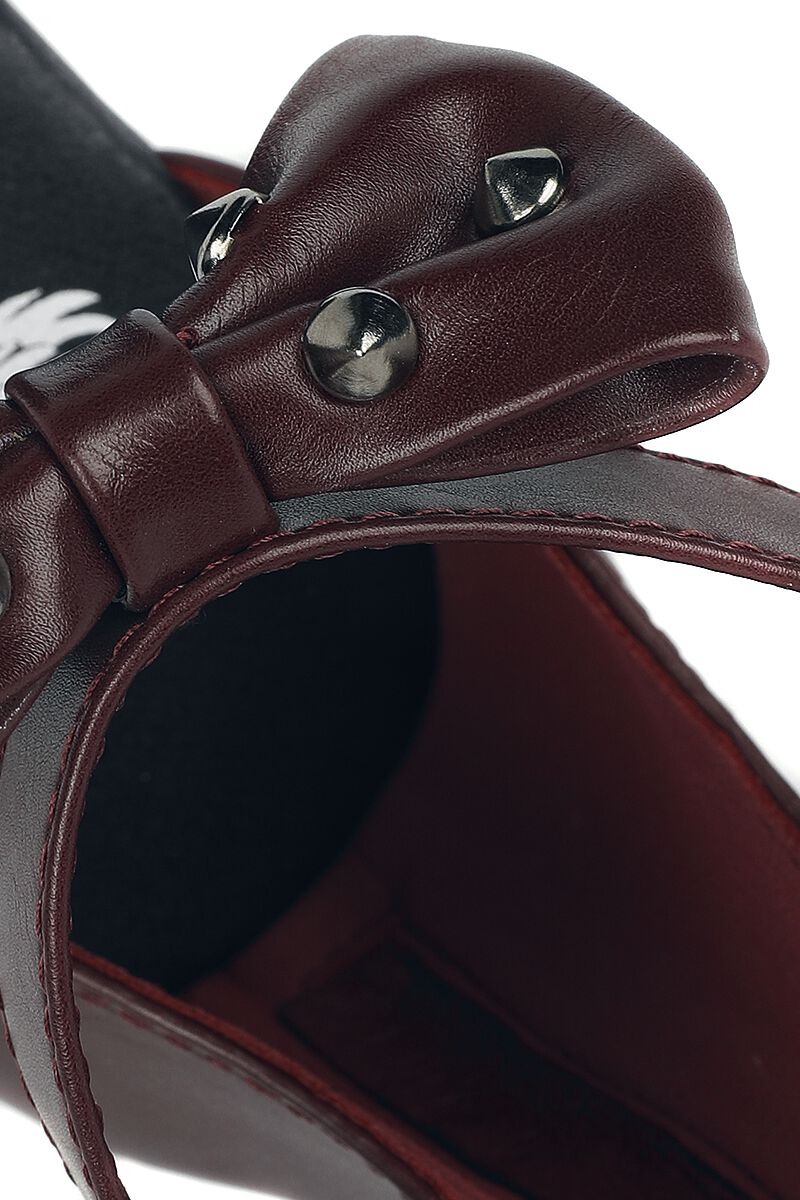 Talons Hauts avec Petit Nœud Clouté | Rock Rebel by EMP Talons hauts