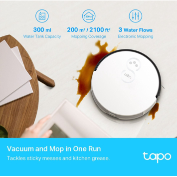 TP-Link Tapo Robotstofzuiger RV10 Plus met dweilfunctie