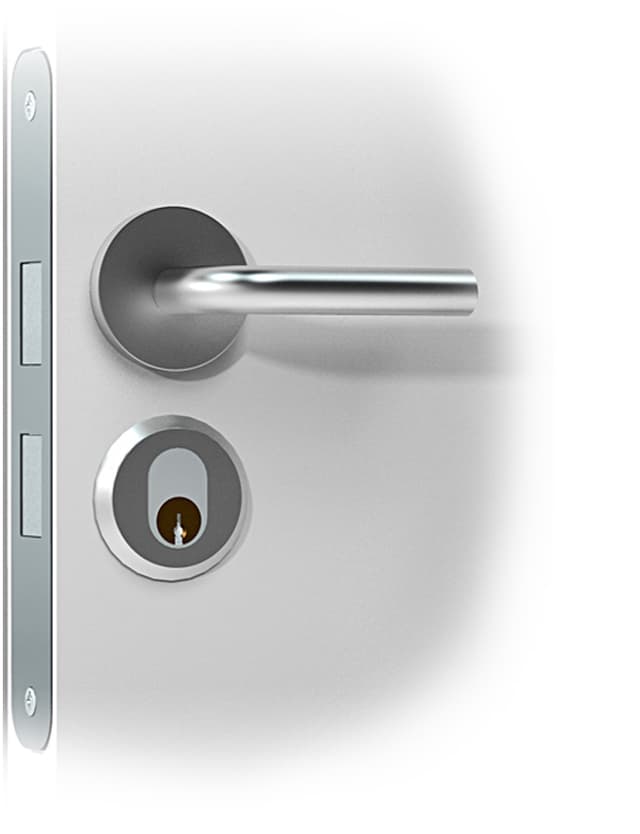 Danalock V3 2024 smart lås (sortbrun/Z-wave/Scandi)