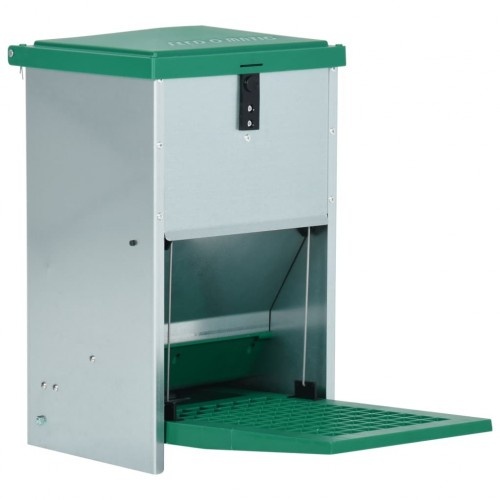 Alimentador automático para pássaros, verde