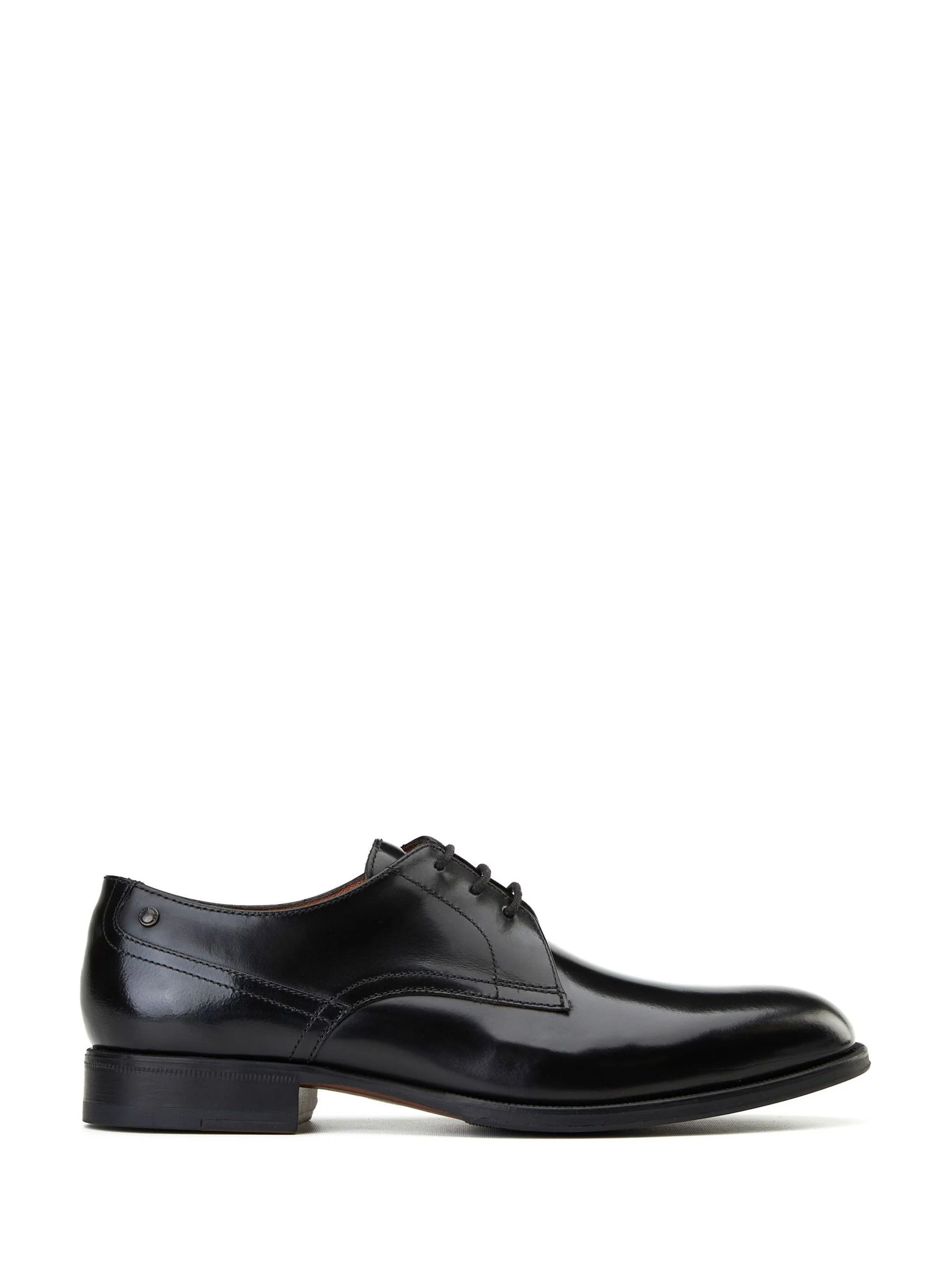 Zwart - Base London Edison Lace Up Shoe