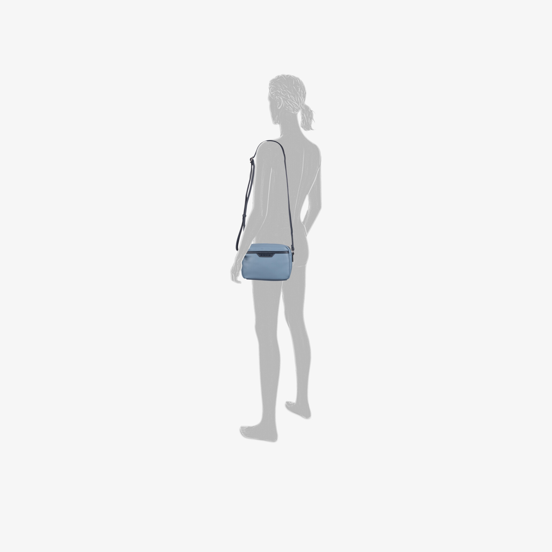 TOM TAILOR Damen Umhängetasche blau