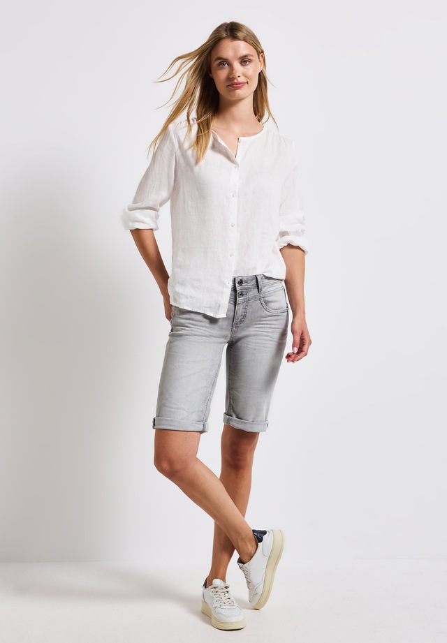 STREET ONE Bermudas »Style Jane«  Sommerhose Jeans mit Slim Legs und Stretch