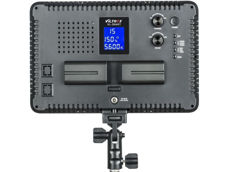 Viltrox Videoleuchte VL-D640T Hocheffiziente LED-Leuchte mit vielseitiger, einstellbarer Lichtleistung