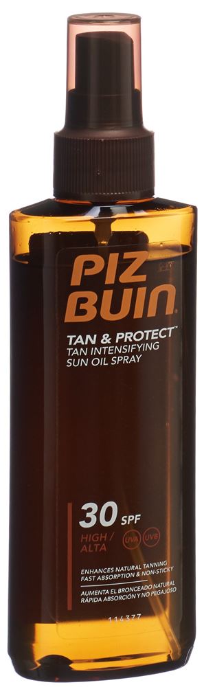 PIZ BUIN Tan & Protect Sun Oelspray Öl SF30 Fl 150 ml