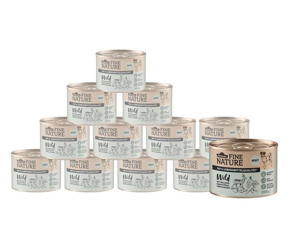 Dehner Fine Nature Nassfutter für Hunde