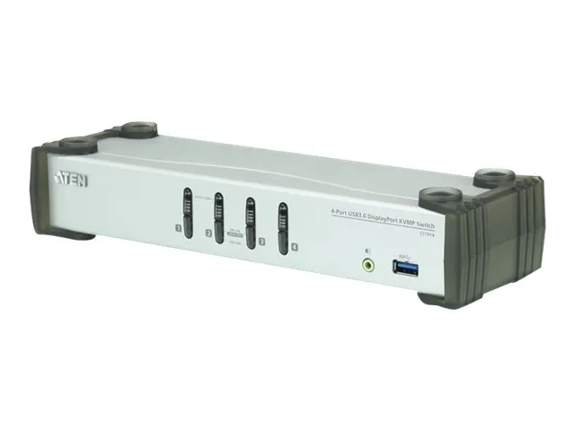 ATEN CS1914 KVMP Switch - KVM / audio / USB switch - 4 x KVM / audio / USB - 1 lokalbruger - desktop