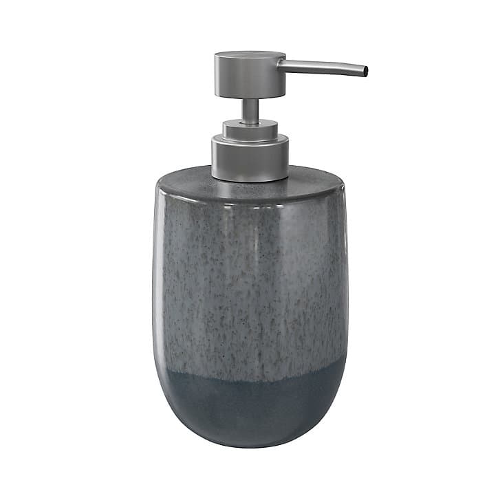 Distributeur de savon Boann gris et bleu GoodHome