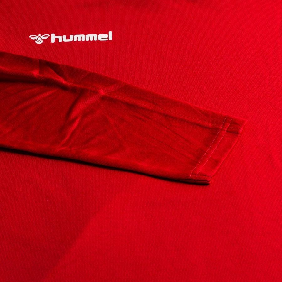 Hummel Maillot Authentic Poly - Rouge/Blanc Enfant