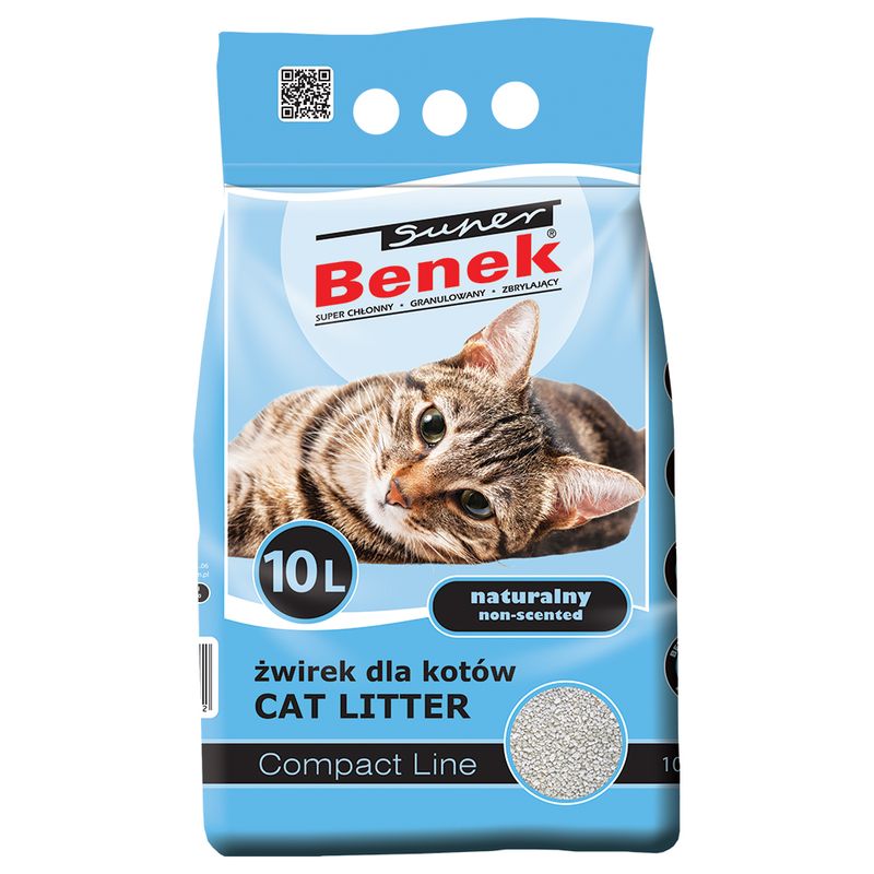 Litière Super Benek Compact ✓ pas cher