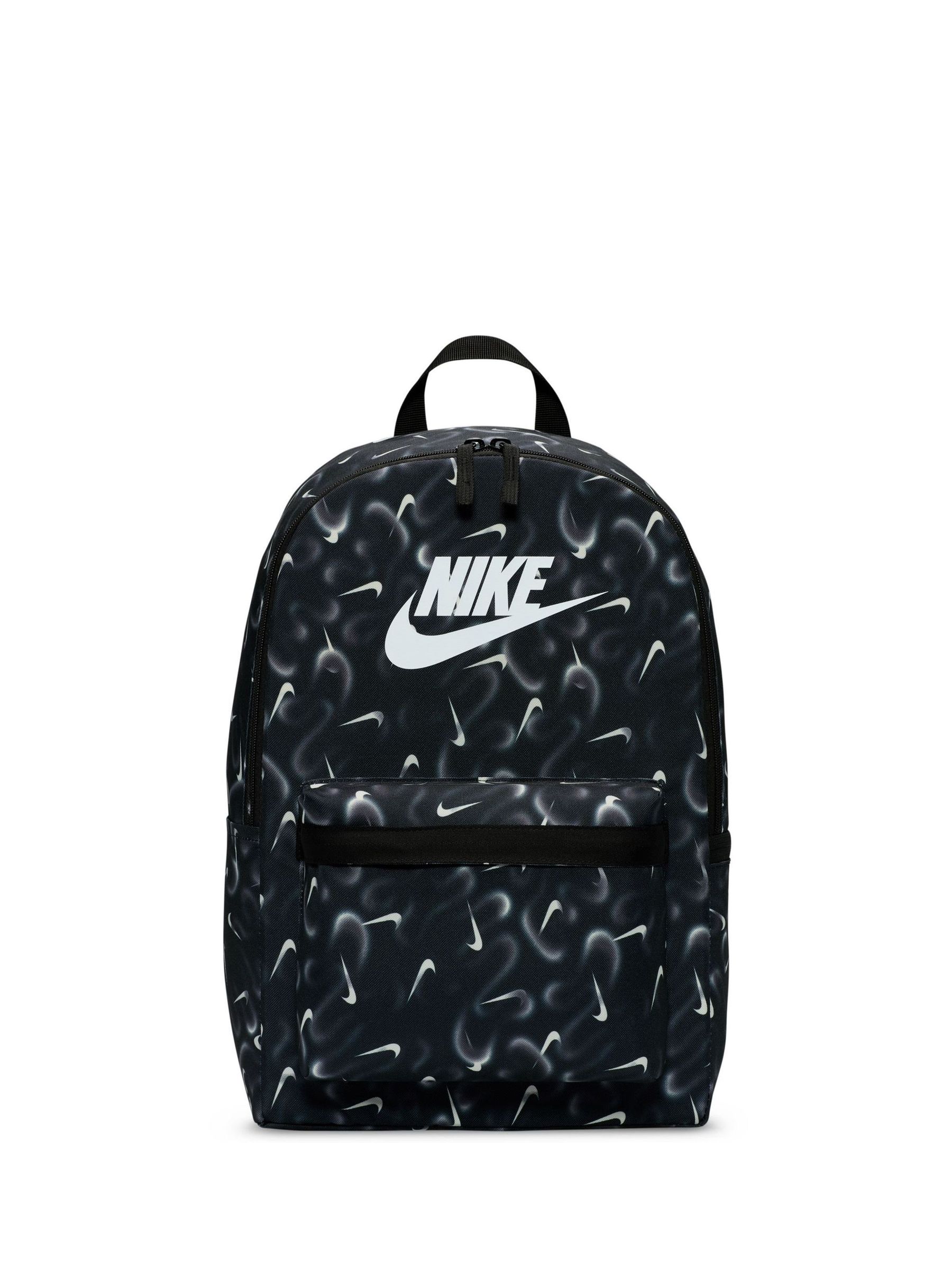 Zwart - Nike Airbrush Logo Heritage rugzak