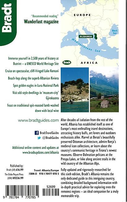 BRADT - BRADT ALBANIA EN ANGLAIS