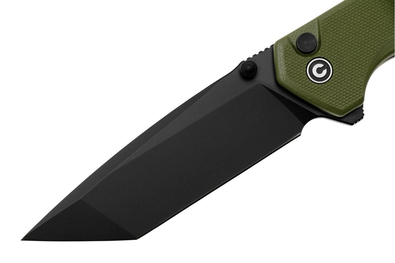 Civivi Button Lock Brazen C19059C-2, OD Green G10, zakmes